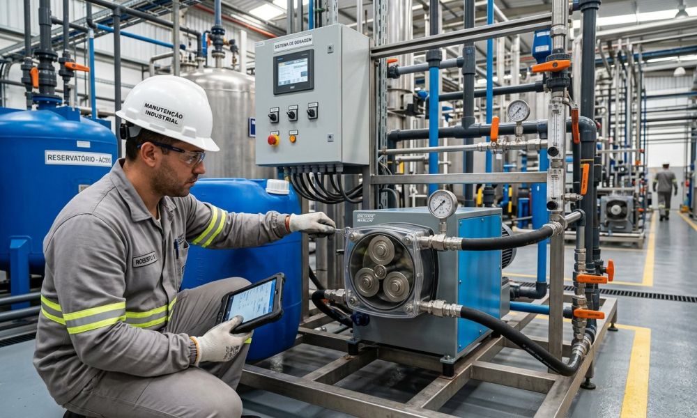 Bomba Peristáltica Industrial