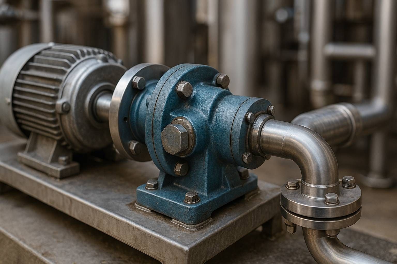 Bombas de Engrenagem para Fluidos Viscosos