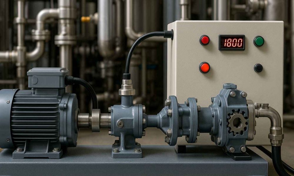Automação e Controle de Bombas de Engrenagem