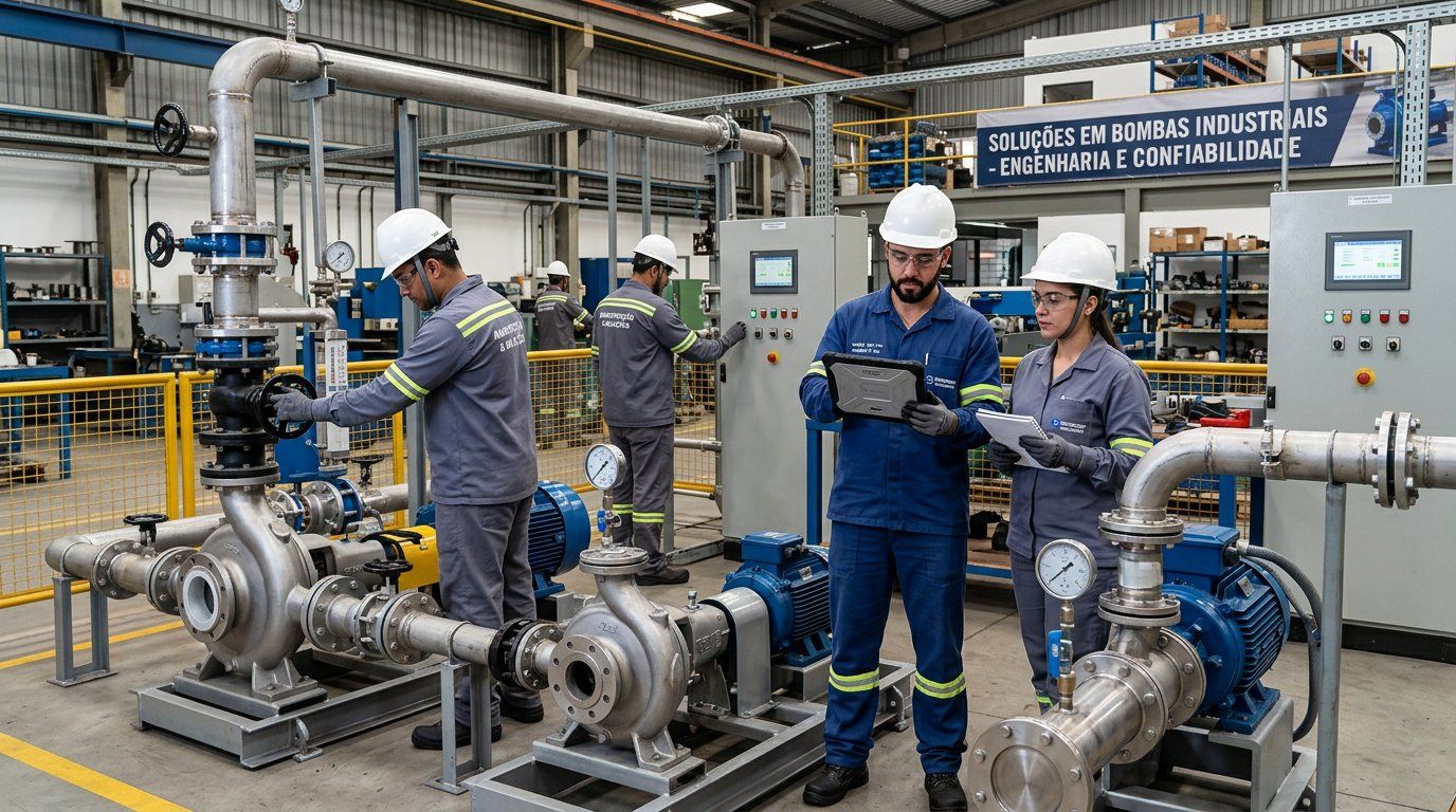 empresa de bombas industriais