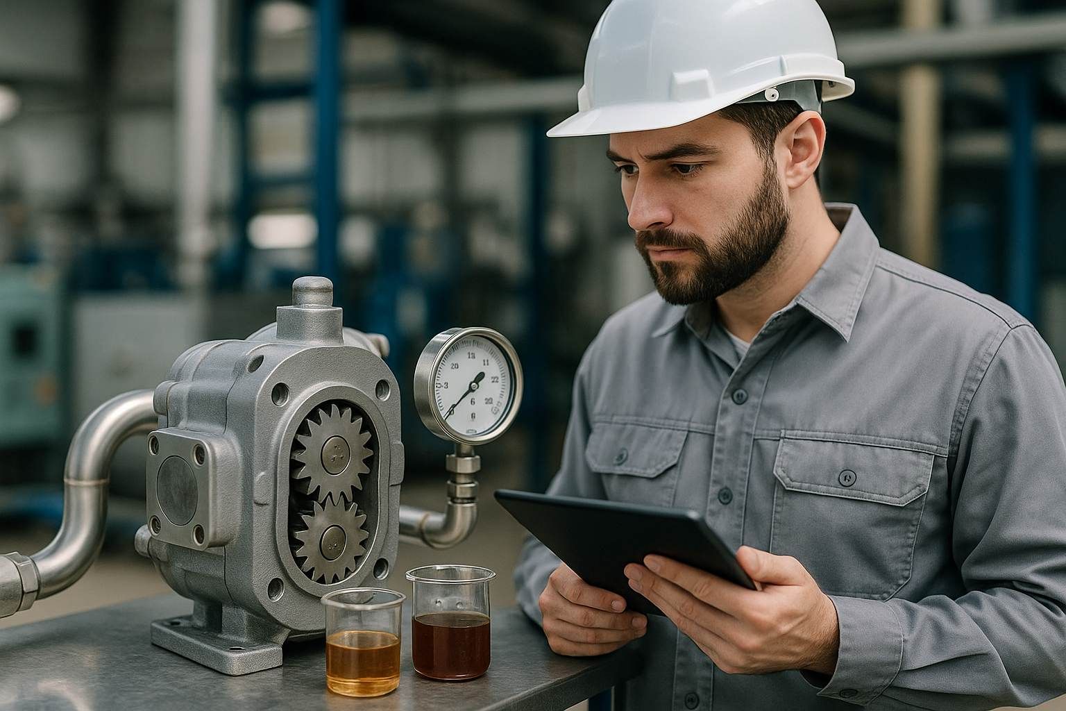 Como Escolher uma Bomba de Engrenagem