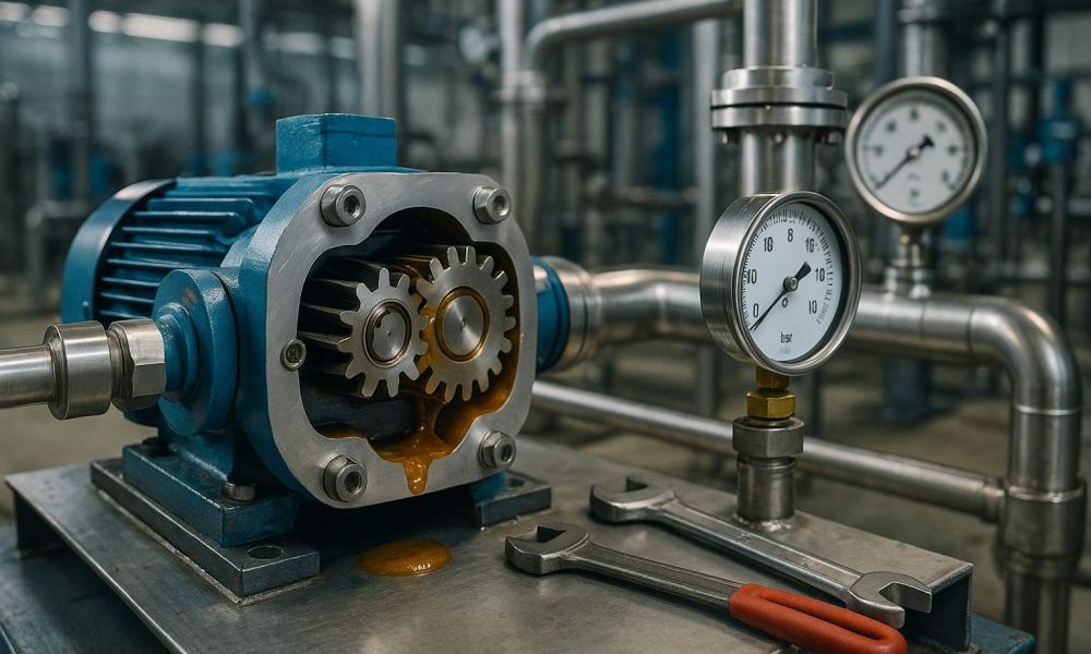 Vantagens das Bombas de Engrenagem: pressão e precisão
