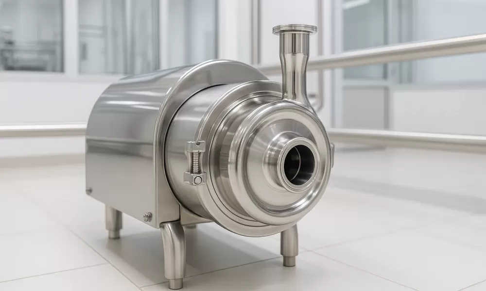 Materiais mais comuns utilizados em bombas centrífugas sanitárias